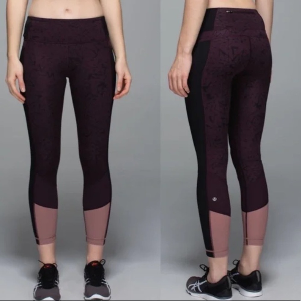 Lululemon Trail Bound 7/8 Tight P.